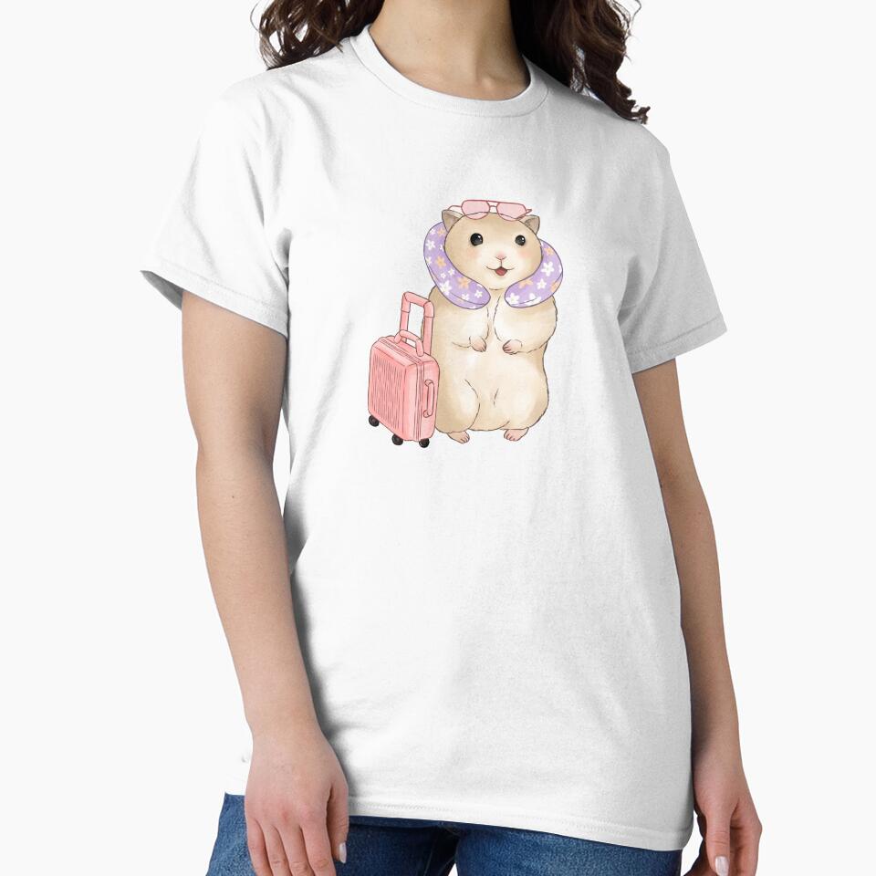 Hamster on Vacation by Peach Frog
