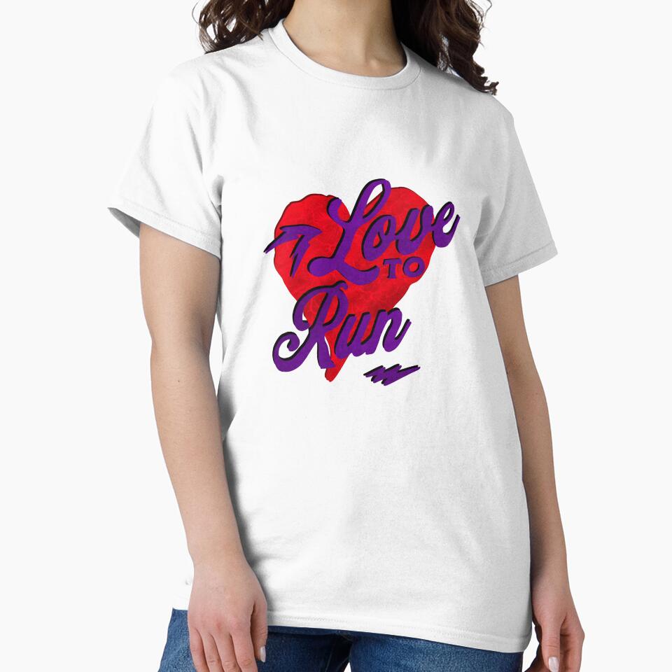 Love to run by Sticker32123