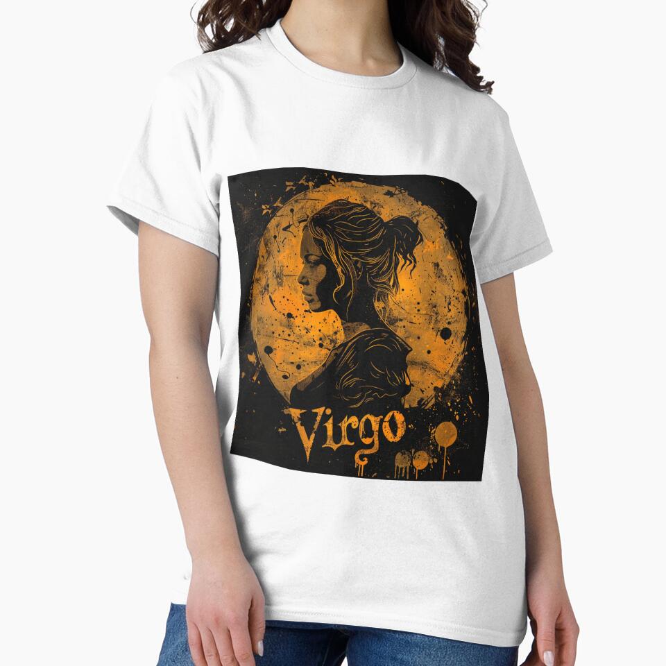 Grunge Style Virgo Zodiac Sign by AiHead