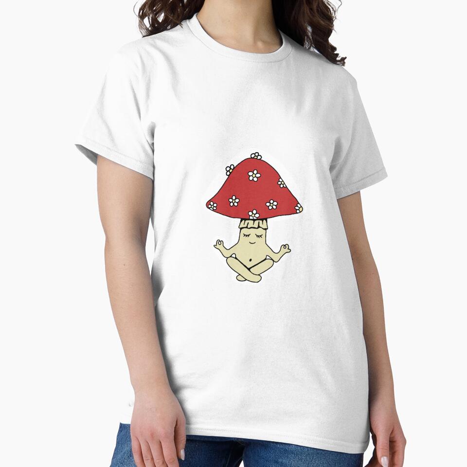 Meditating mushroom by rubypatterson25