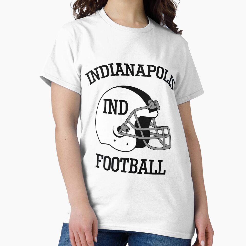 Indianapolis Football T-Shirt for Men and Women by AllStarMerch