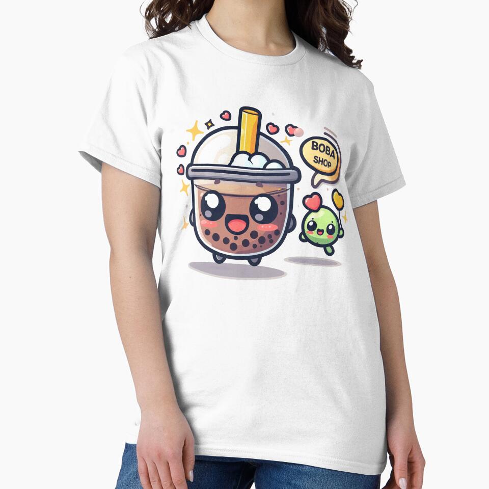 Boba shop bubble tea kawaii animation drink by SaraDatCool
