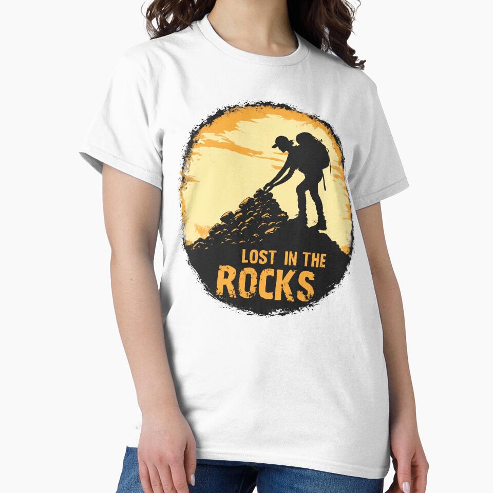 Hiking Mountain Sunset – Lost in the Rocks Design by MorbidDreams