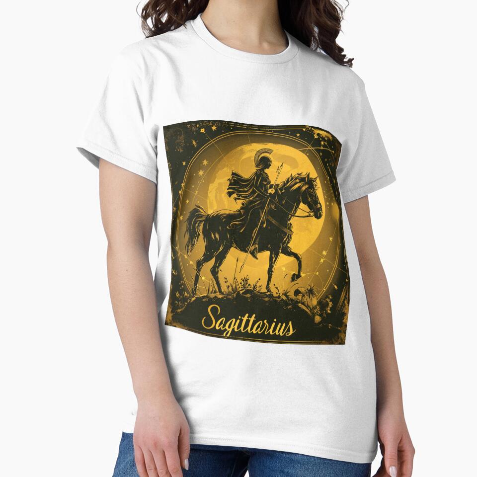 Vintage Style Sagittarius Zodiac Sign by AiHead