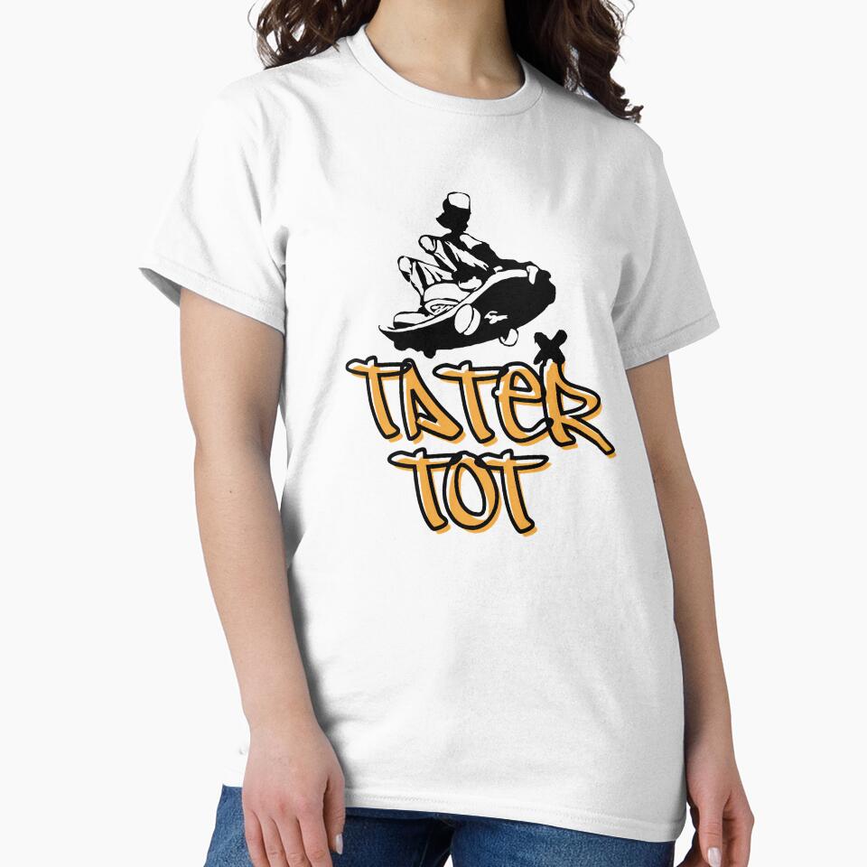Tater Tot Graffiti Skater Aesthetic Streetwear by ascendzero