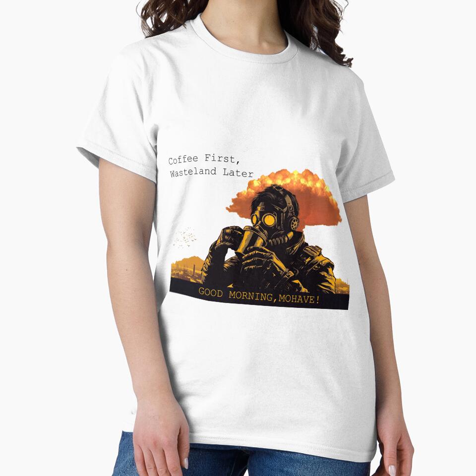 Mohave Desert, Coffee First, Wasteland, Fallout 4, Vault Boy by StrepckPatterns