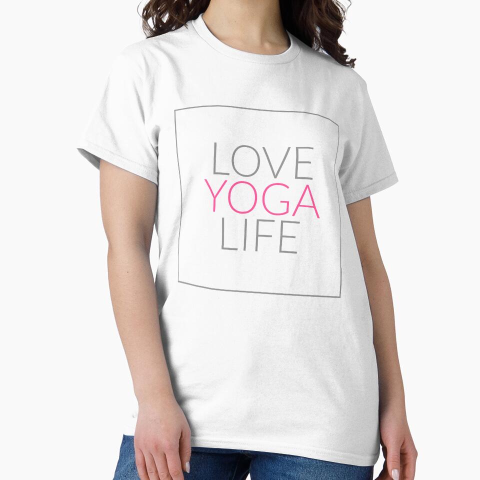 Love Yoga Life Yoga Fitness Lover by Singhe Design