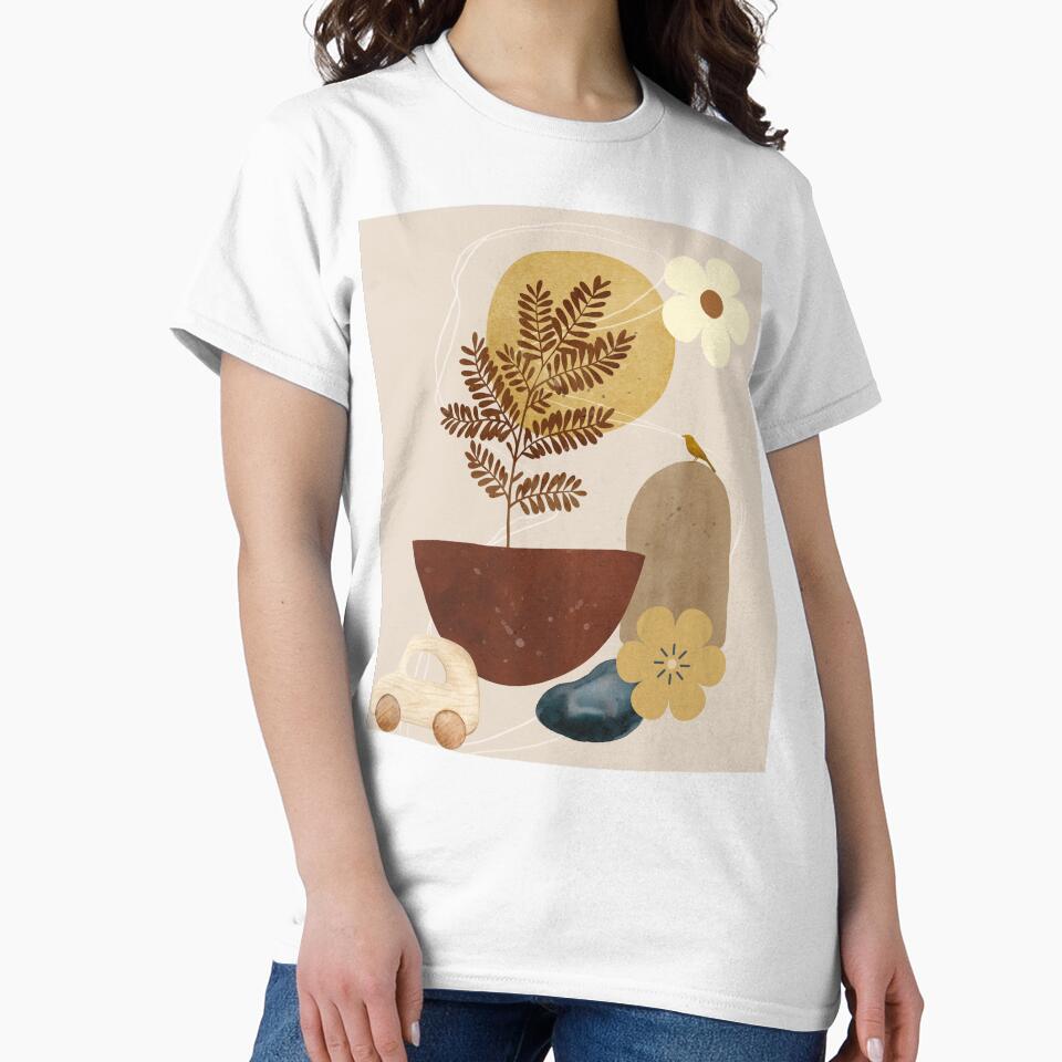 Boho Aesthetic Boho Flowers by MarcelooArt