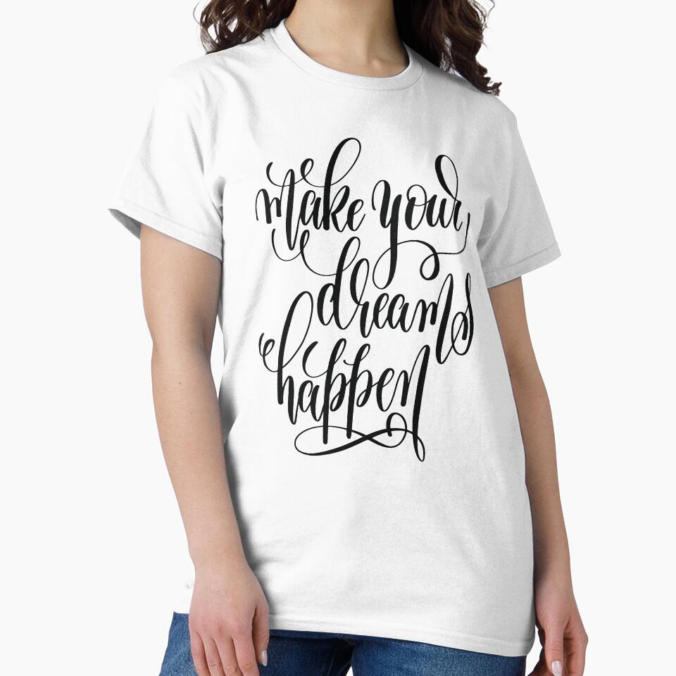 Make Your Dreams Happen / Startup Inspirational Quote by ProjectX23