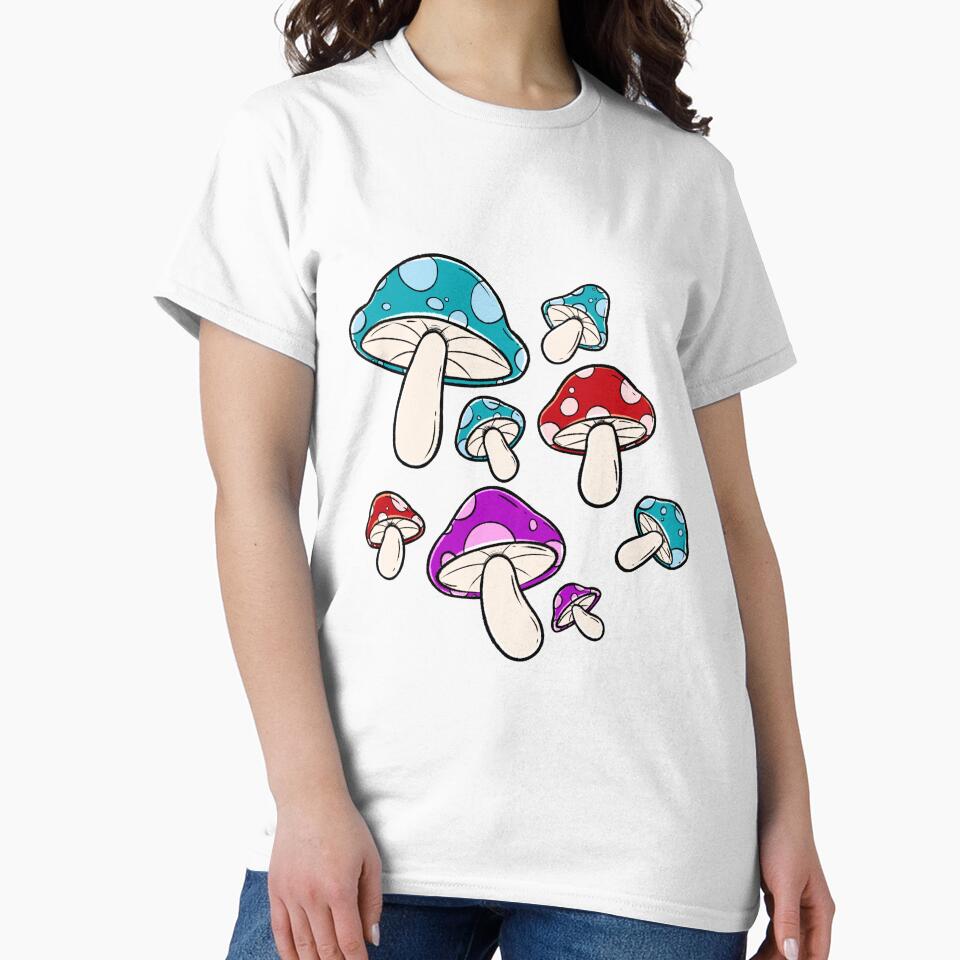 Forest Mushrooms by SillyScribbling