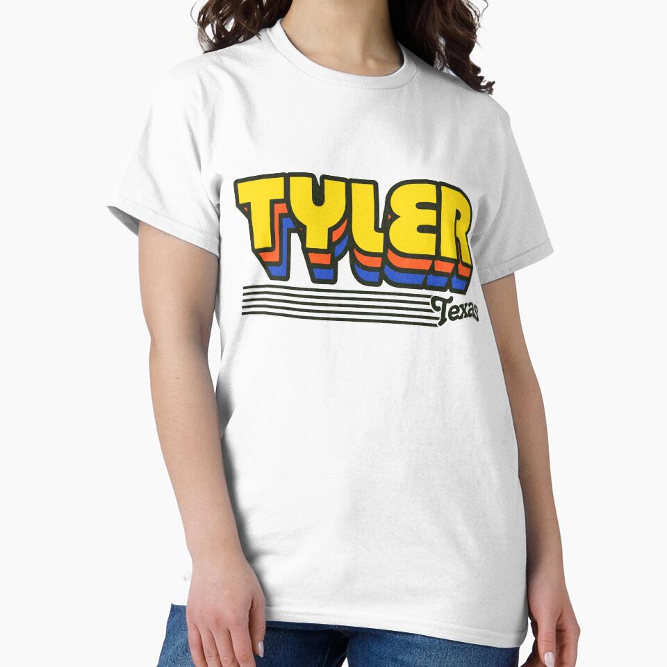 Tyler, Texas | Retro Stripes by retroready