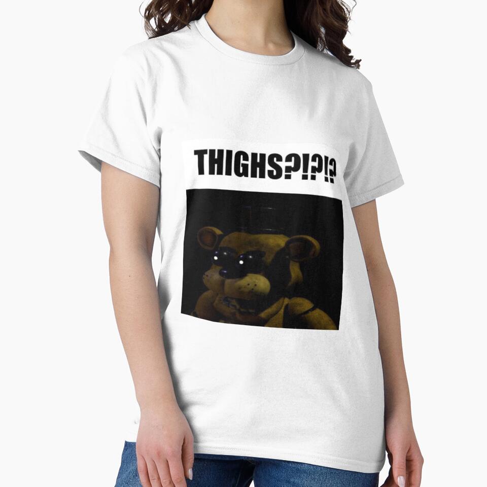 fnaf golden freddy THIGHS?!?!? meme by papa-zoinks