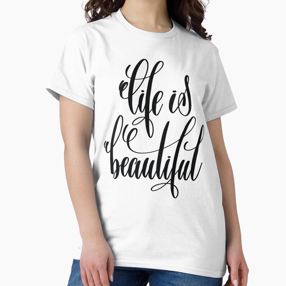 Life is Beautiful / Startup Inspirational Quote by ProjectX23