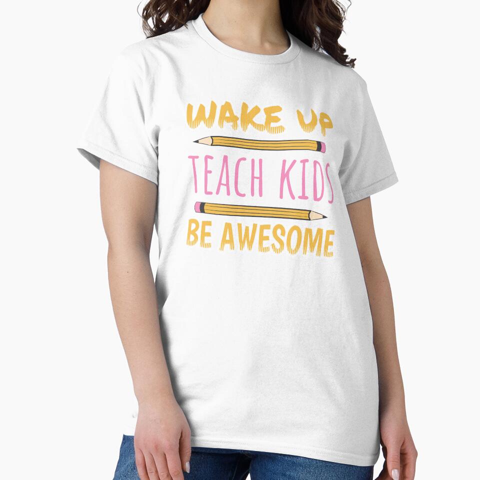 Teacher Teacher's Day Kids Awesome Teacher's Gift by haselshirt