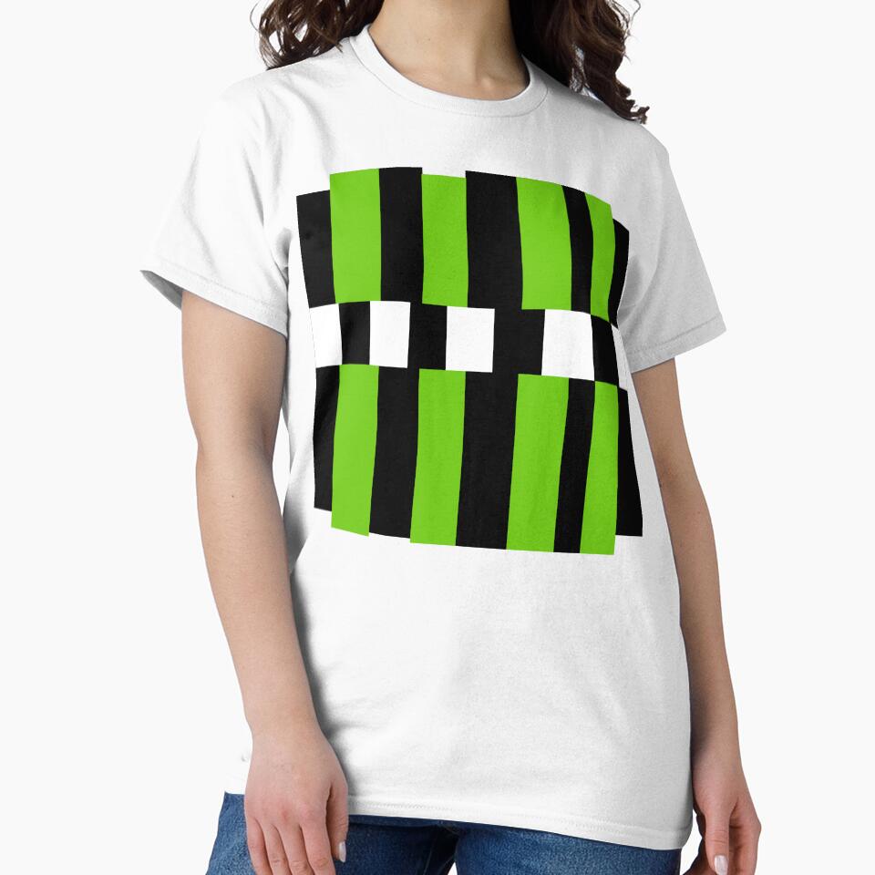 Green Black Geometric Pattern – Bold Minimalist Techno Grid by Caramelo streetwear