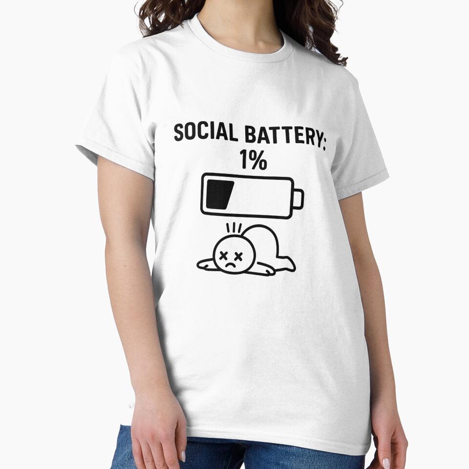 Social Battery 1% – Low Energy Mode by wr3ckski