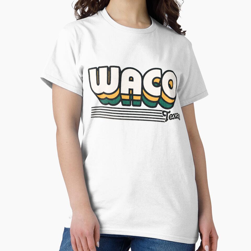 Waco, Texas | Retro Stripes by retroready