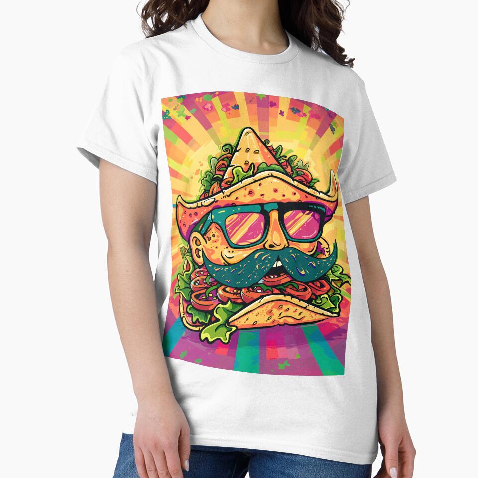 SCREAMING Fiesta “TACO SAMMY”  : TACO TACO redux collection by Zen Candy 3000 Travis Nicholas Zariwny