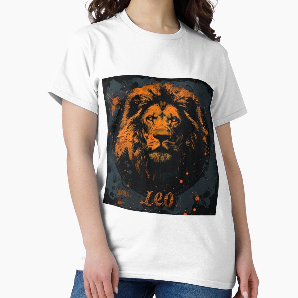 Grunge Style Leo Zodiac Sign by AiHead