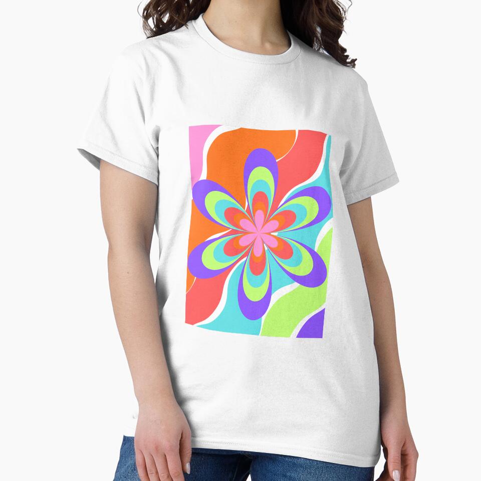 Groovy Colorful Flower by boldblooms