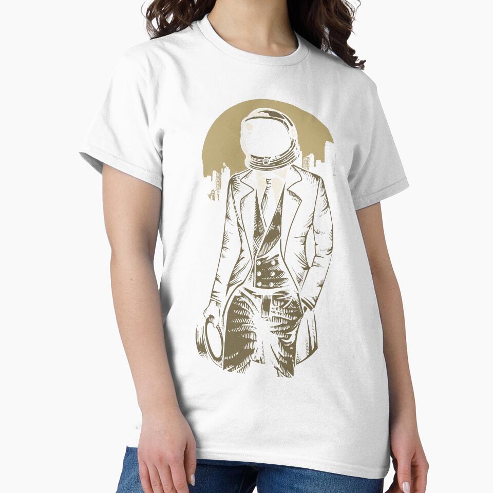 Classic astronaut by KuWuShirts