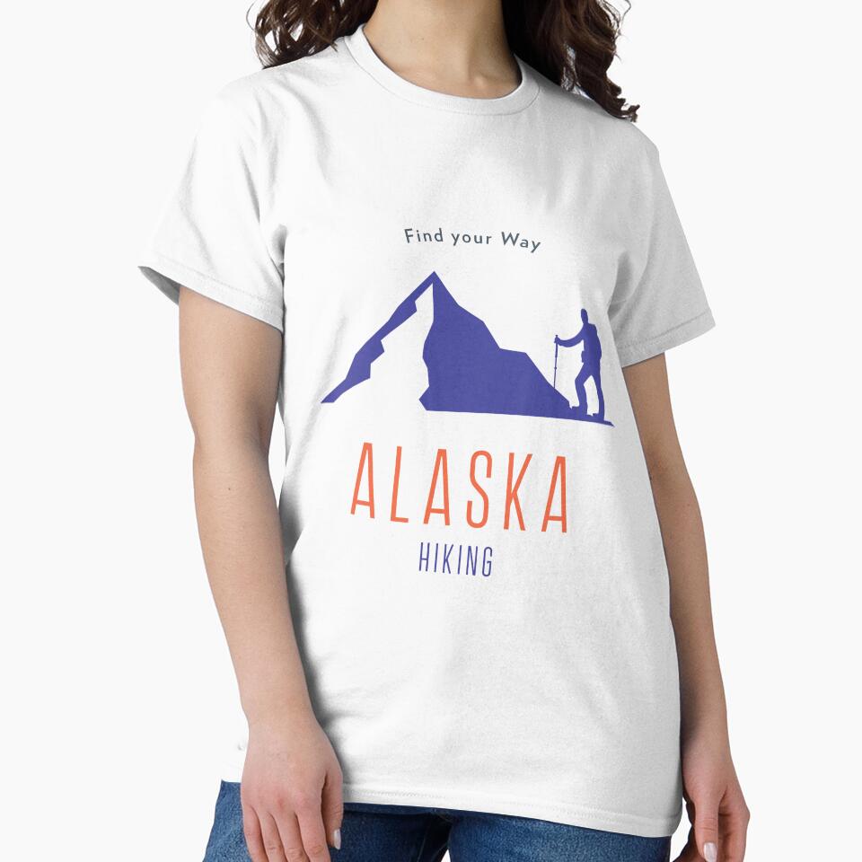 Find Your Way -  Alaska Hiking by FIDANART