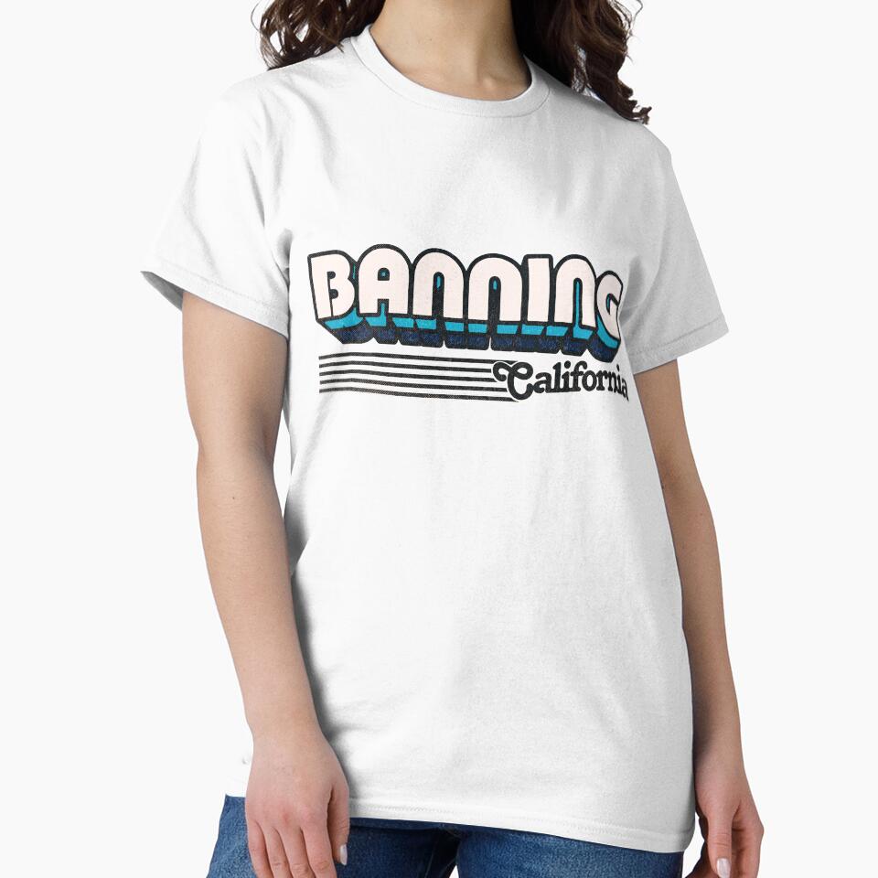 Banning, California | Retro Stripes by retroready