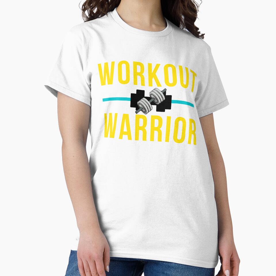 Exercise Clothing for Men and Women - Workout Warrior by KoolestDesigns