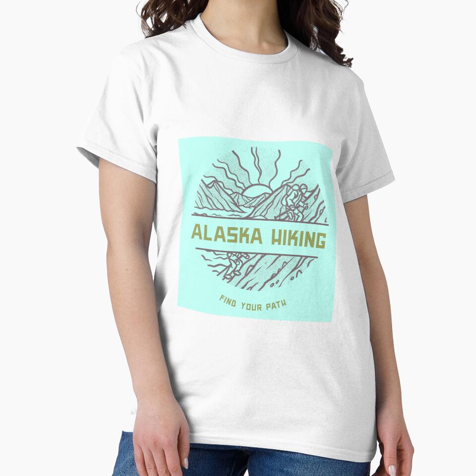 Find Your Path -  Alaska Hiking by FIDANART
