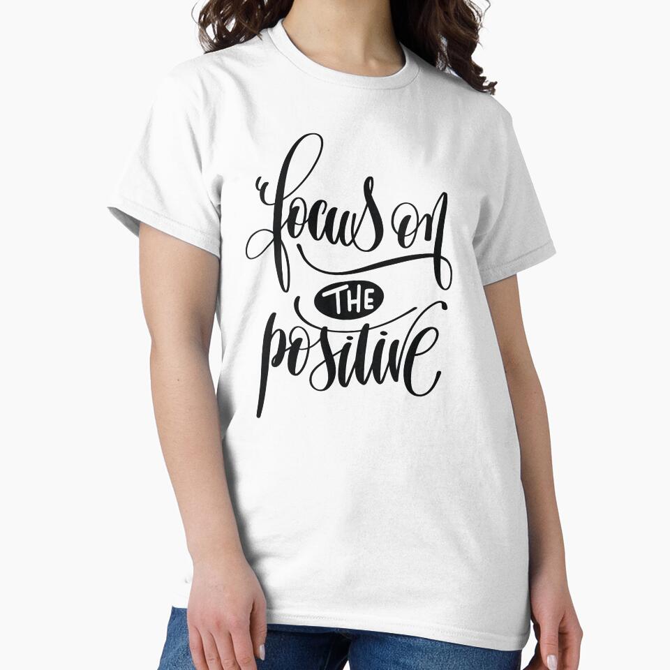 Focus on the Positive / Startup Inspirational Quote by ProjectX23