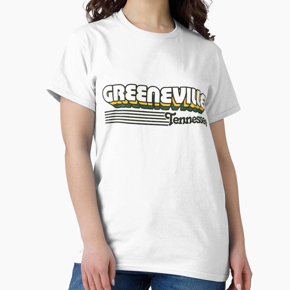 Greeneville, Tennessee | Retro Stripes by retroready