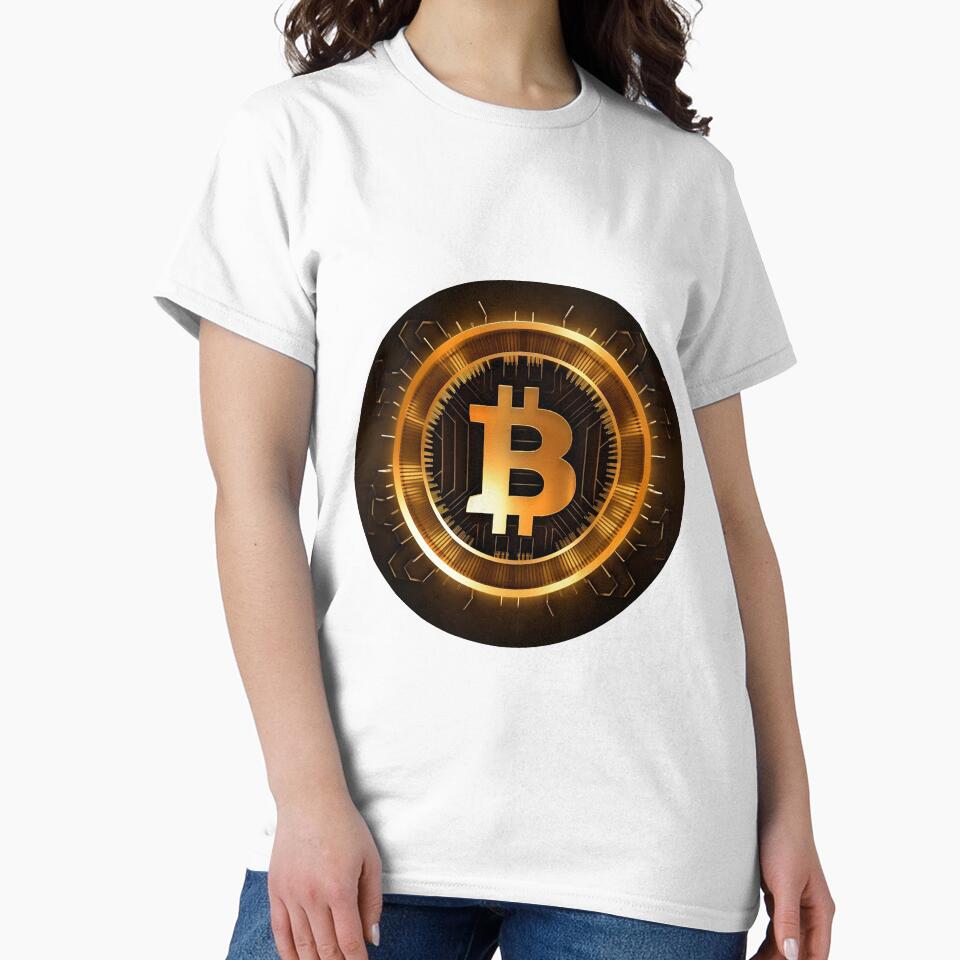 Bitcoin Tribute Logo in Chain by LionInt