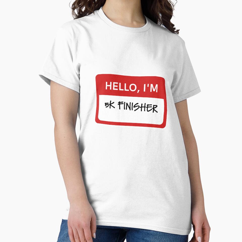 Hello I'm 5K Finisher in Red by dalciau