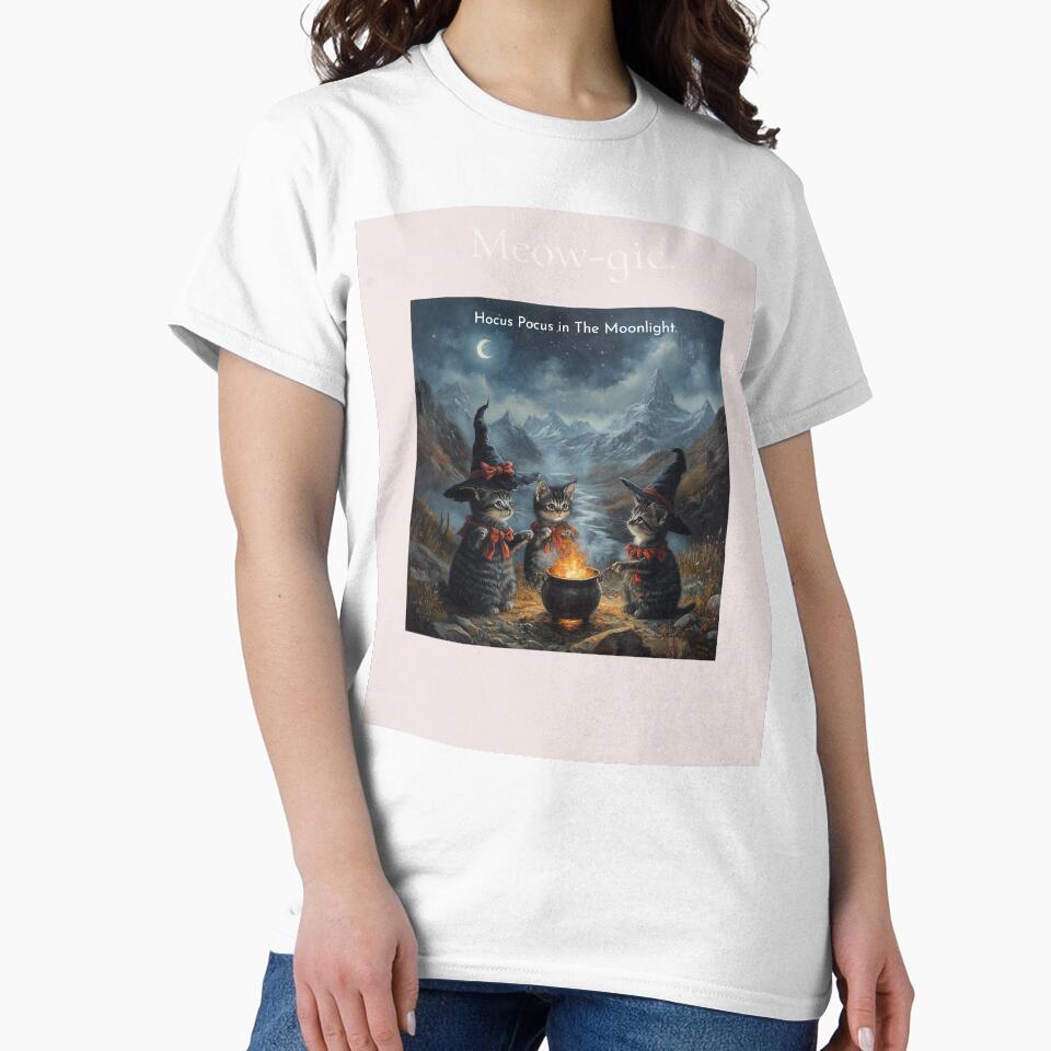 Hocus Pocus in the Moonlight Animal Camping Tote Bag by Lializaa23