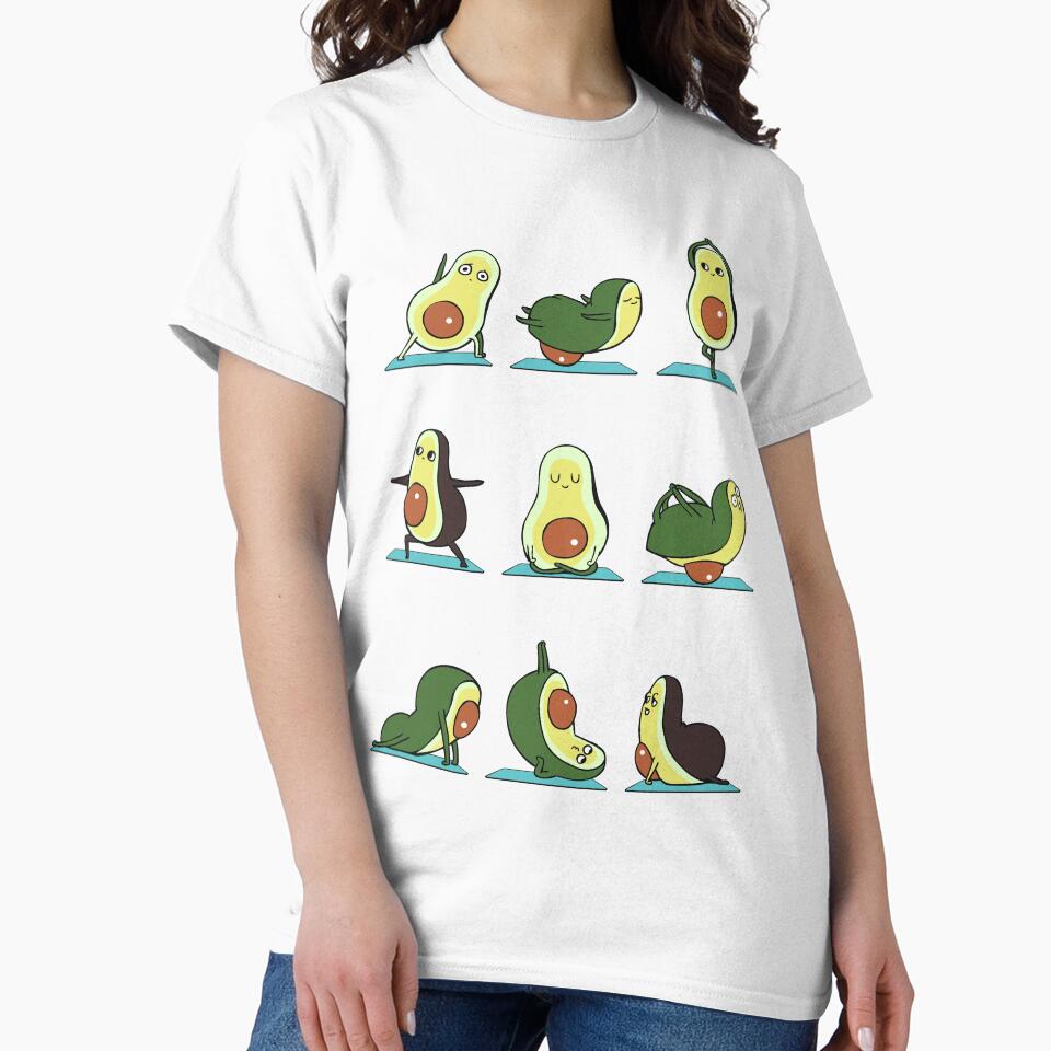 Avocado Yoga by Huebucket