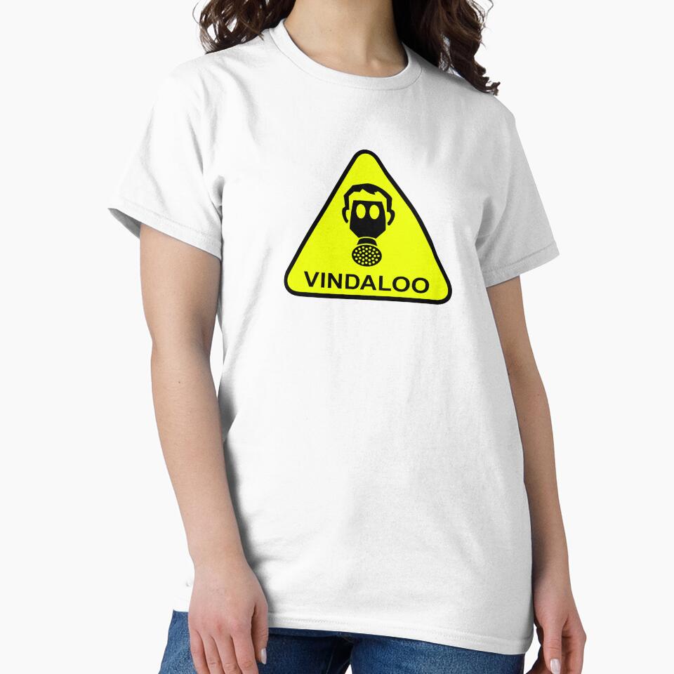 Vindaloo Gas Mask Funny Warning Sign by CreativeTwins