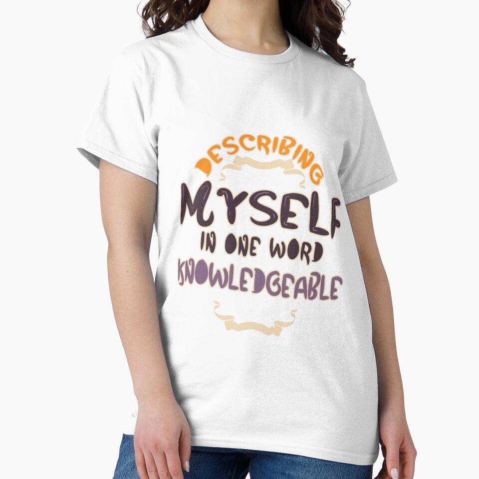 Describing Myself in One Word Knowledgeable by TravelAl