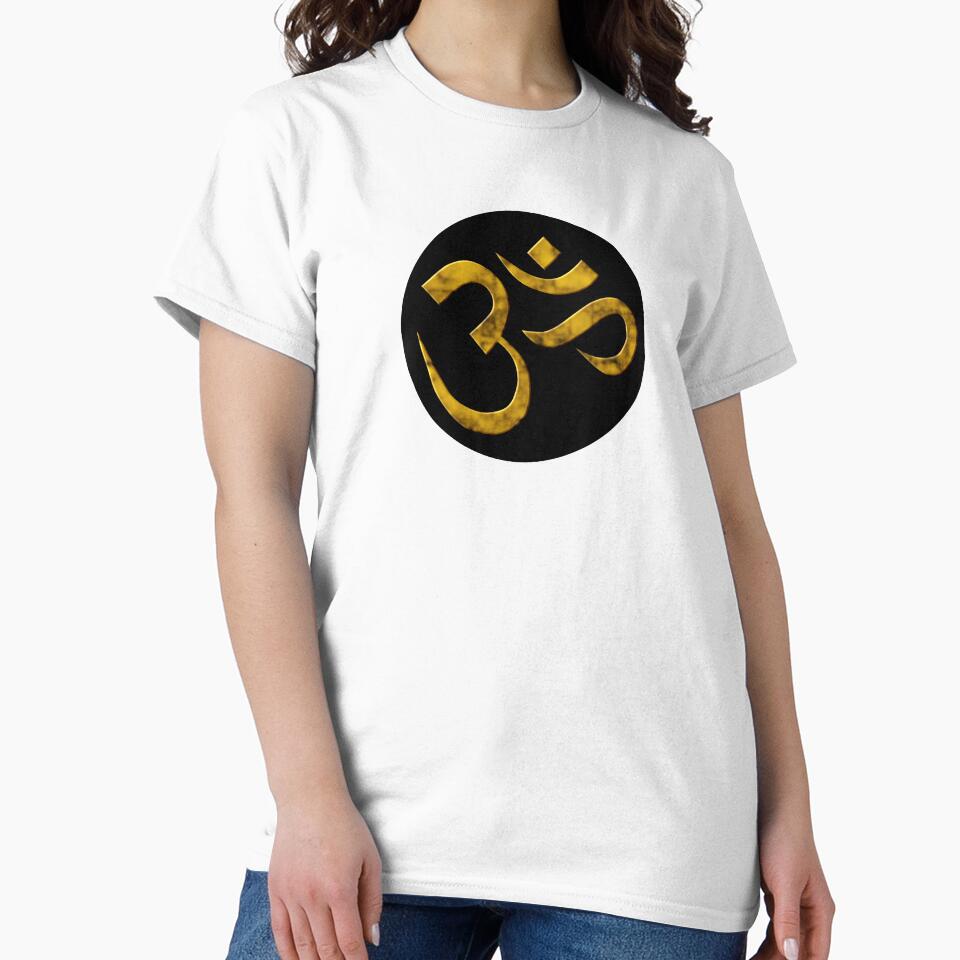 Namaste Gold circle by EvidenceOWhimsy