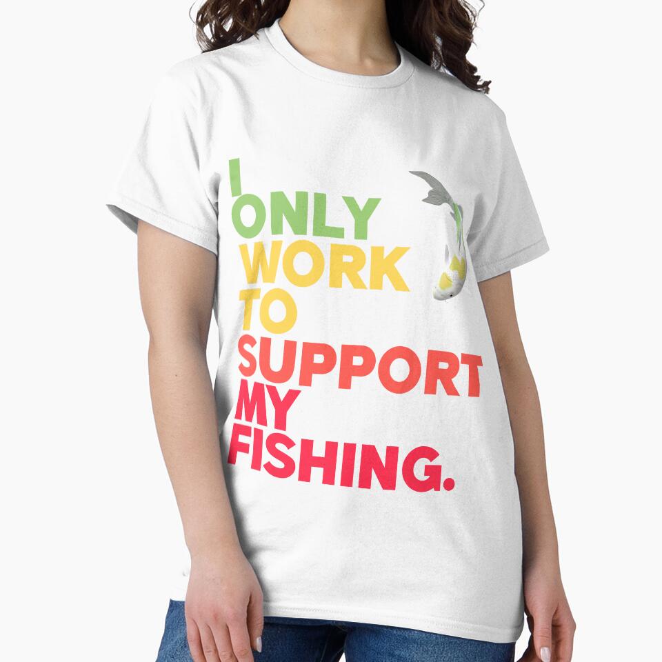 i only work to support my fishing, rasta angler by artishmots
