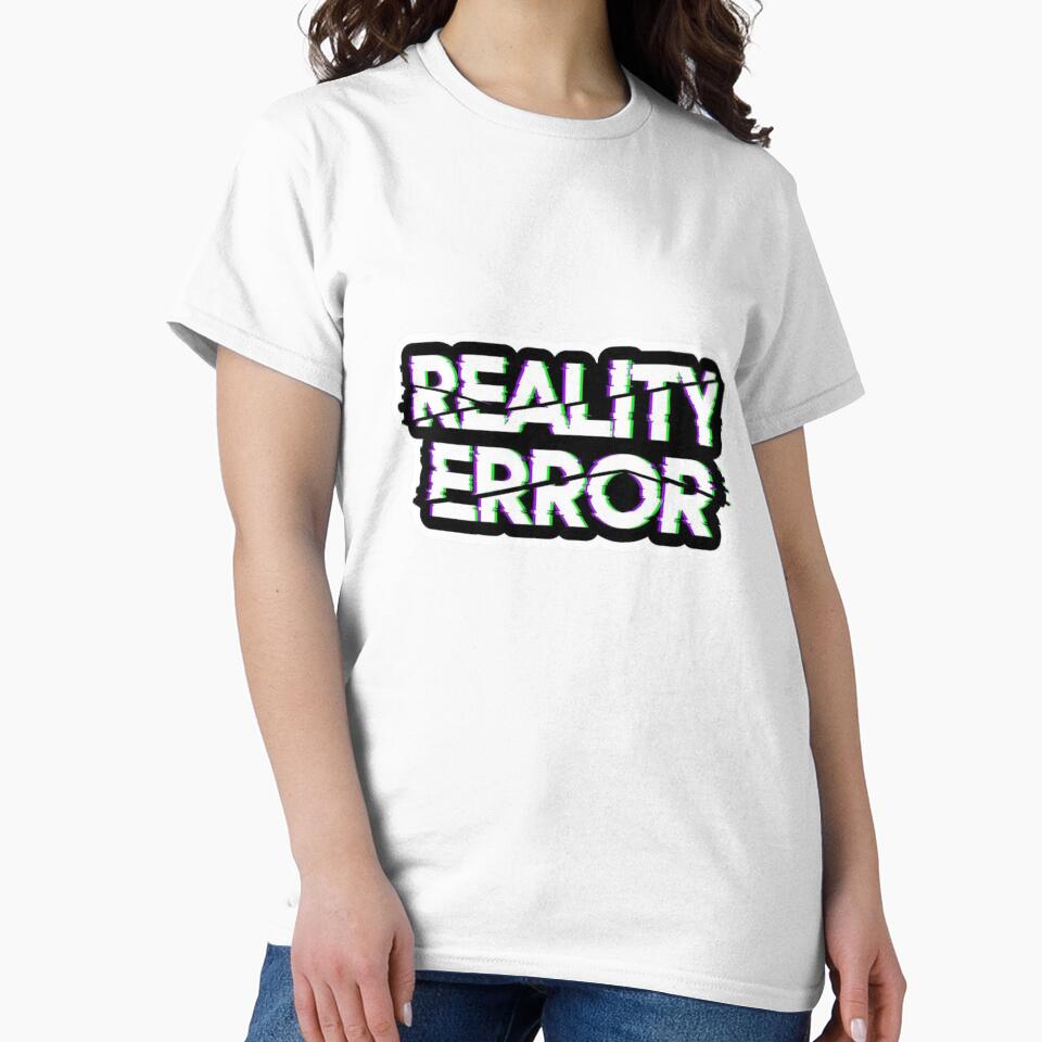 REALITY ERROR - Bold Glitch Typography by AI Experiment Lab
