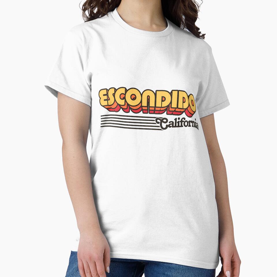 Escondido, California | Retro Stripes by retroready