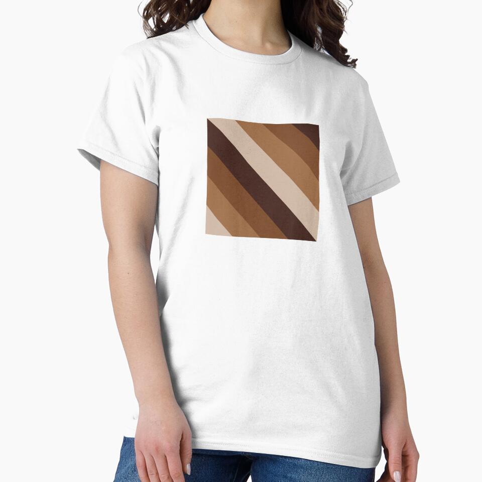 Earth Tones Geo Stripe by MerryMakewell