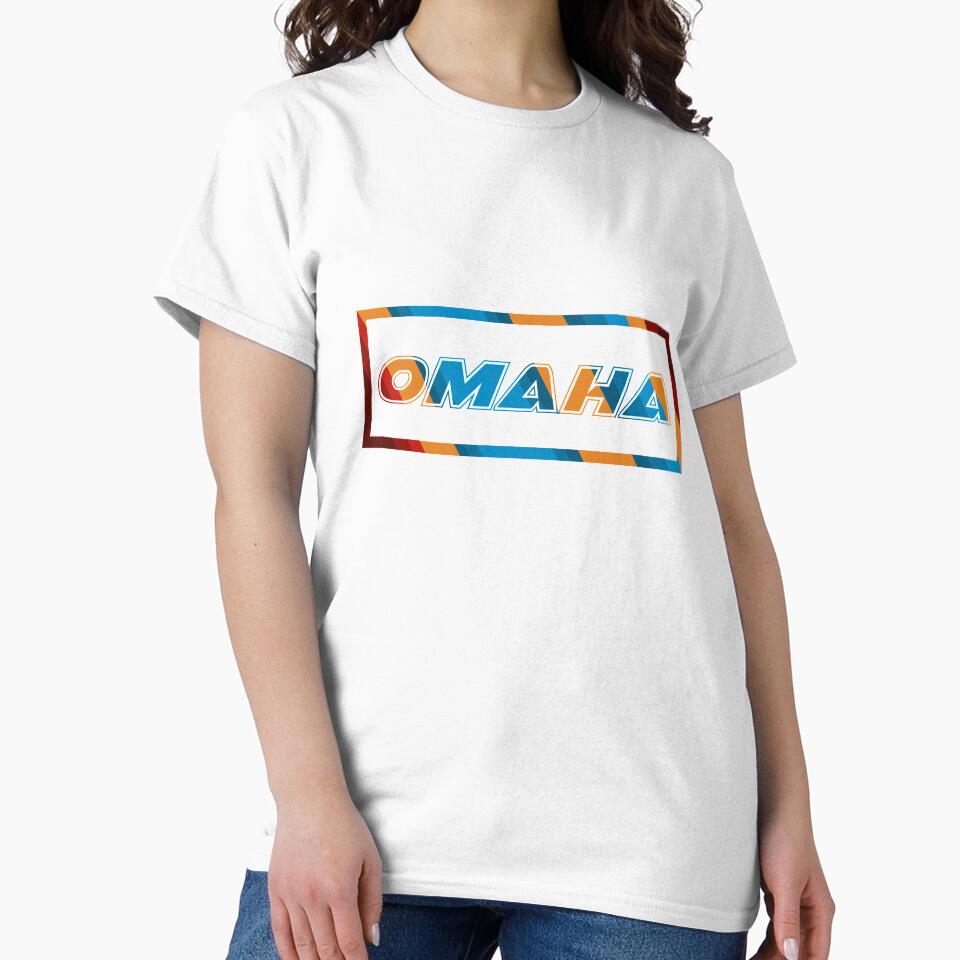 Omaha T-Shirt for Men and Women by AllStarMerch