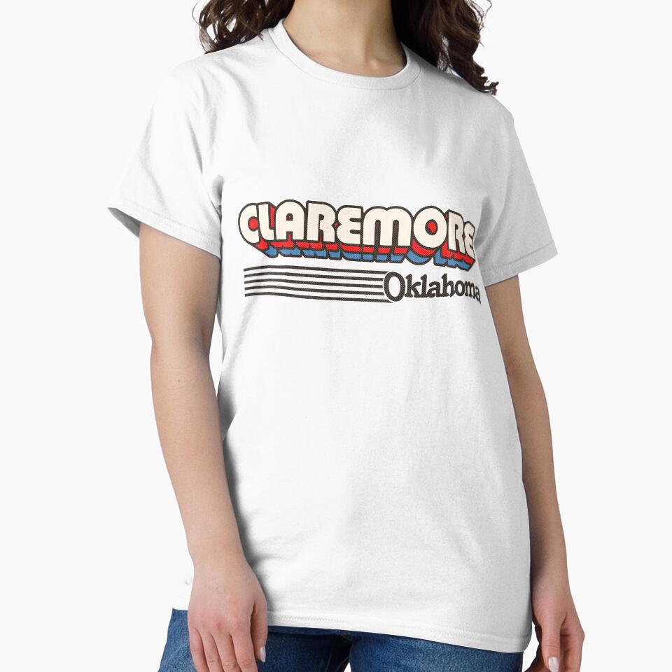 Claremore, Oklahoma | Retro Stripes by retroready