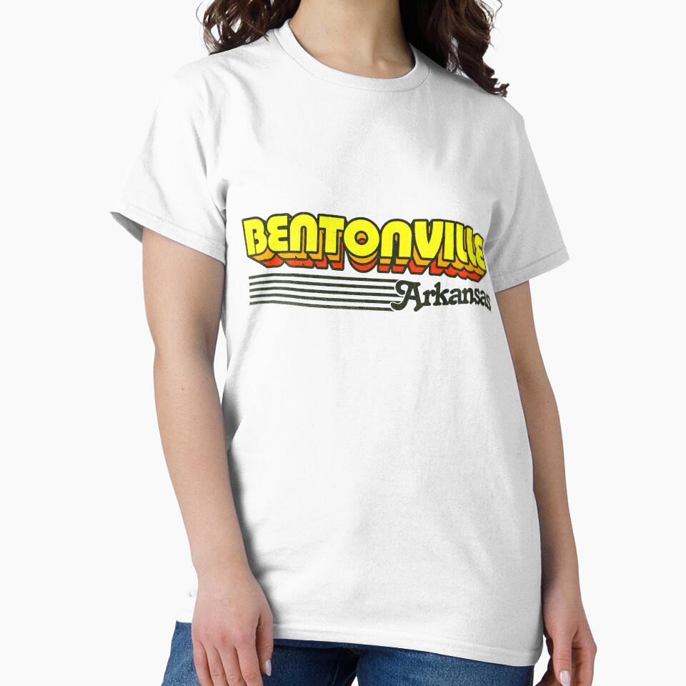 Bentonville, Arkansas | Retro Stripes by retroready