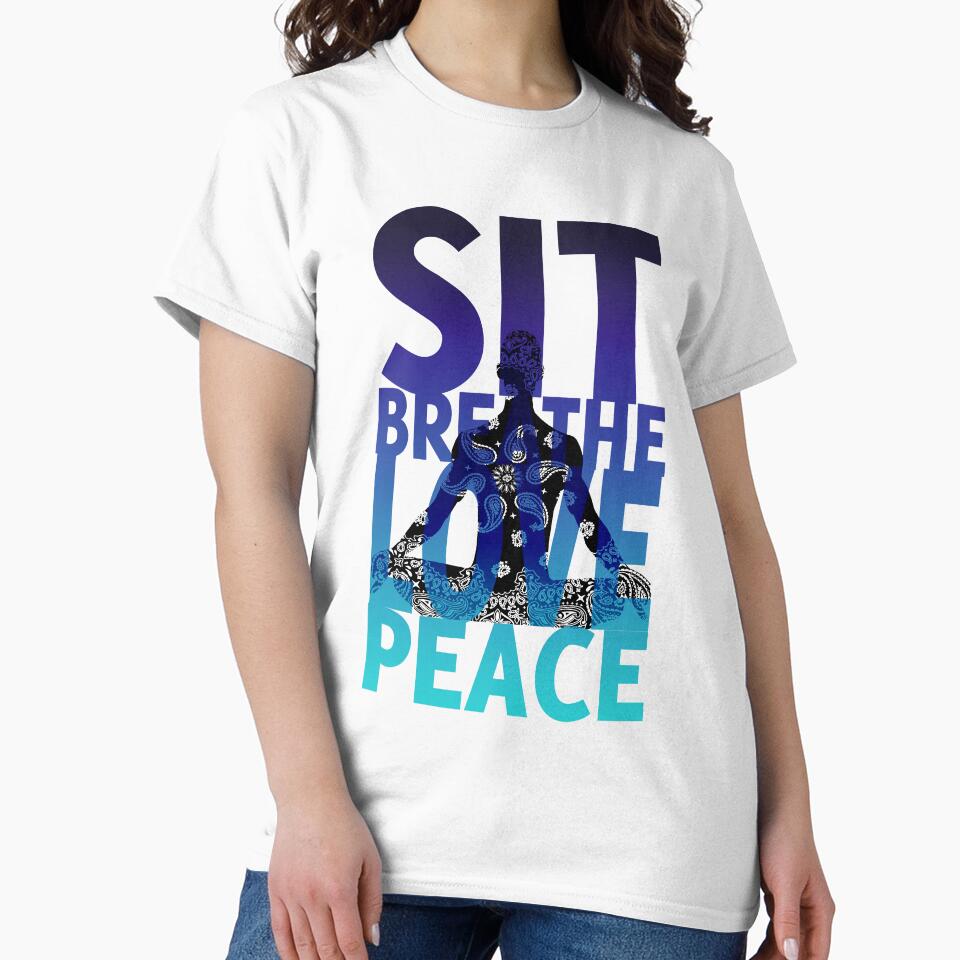 sit breathe love peace by ramanandr