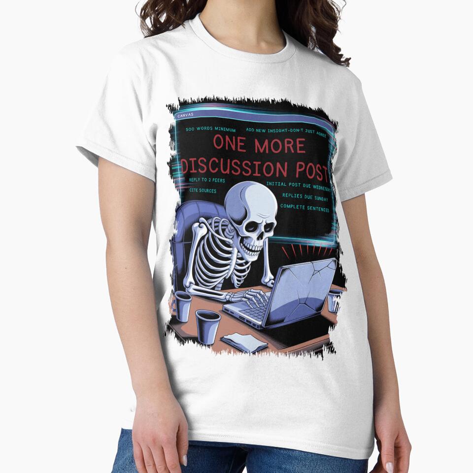 Discussion Post Humor College Student Struggles by BlkFelineThrds