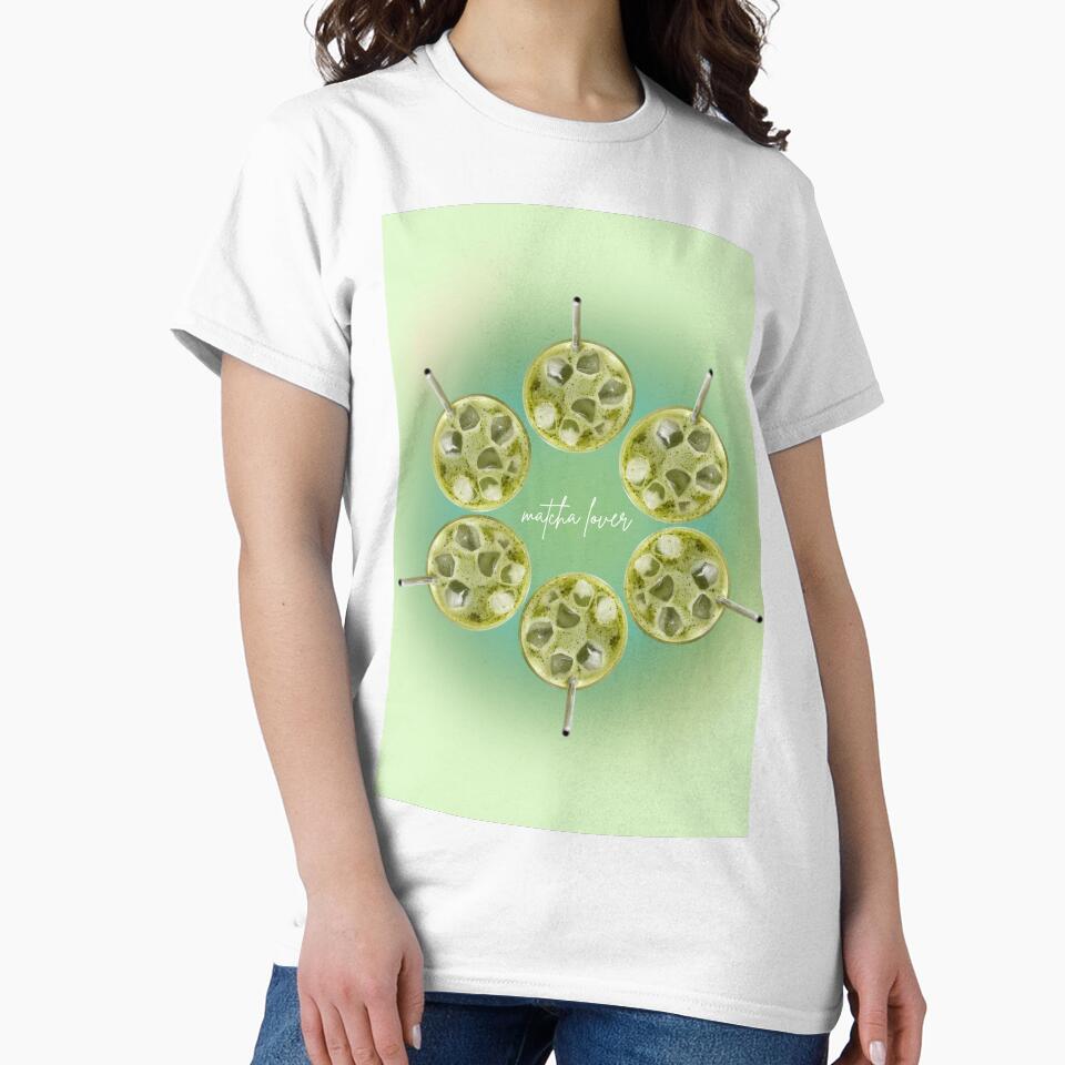 Iced Matcha Vibes – Aesthetic Green Tea Poster by jpb331