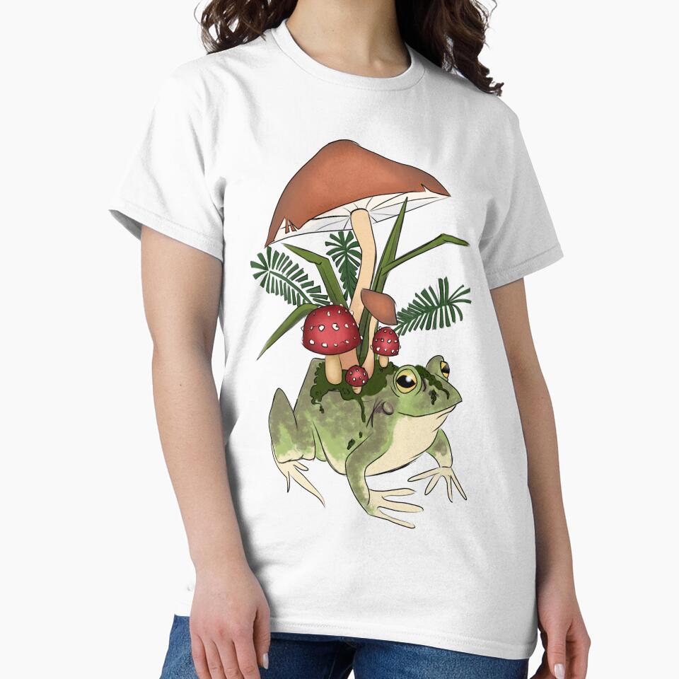 Mushroom Frog by strangerlace