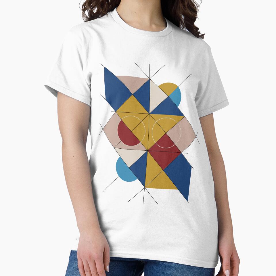 geometric overlapping shapes by Zyro Craft